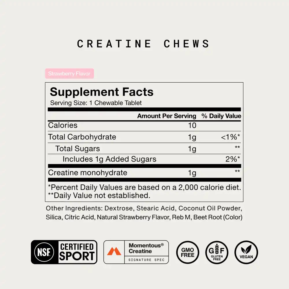 Creatine Chews Flavor Stack