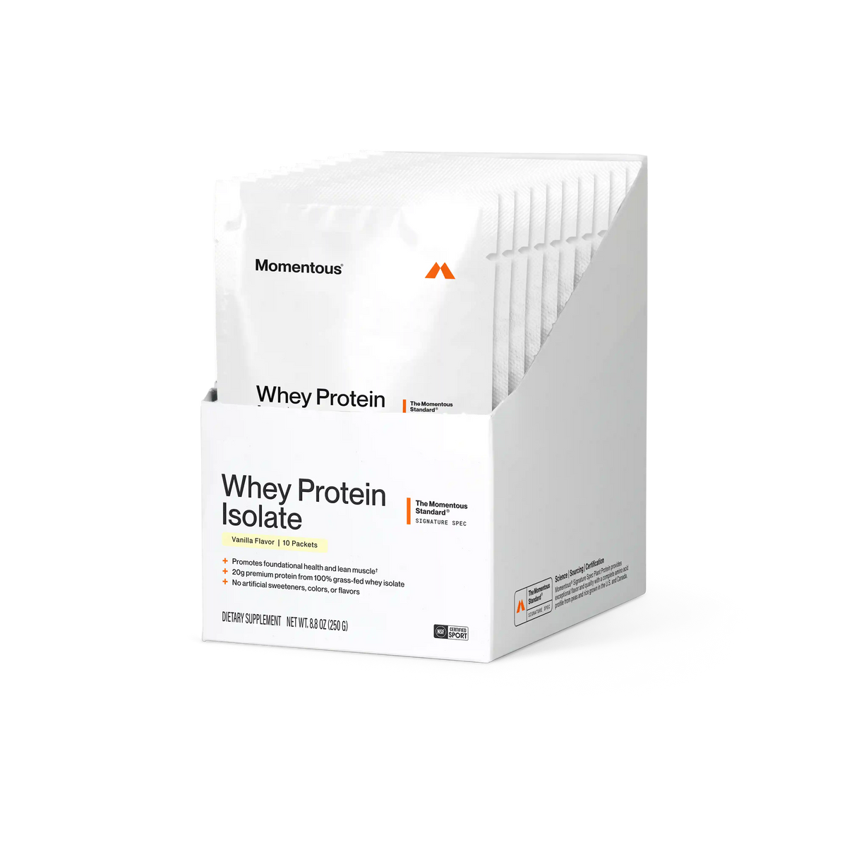 Whey Protein Isolate 10-Travel Packs