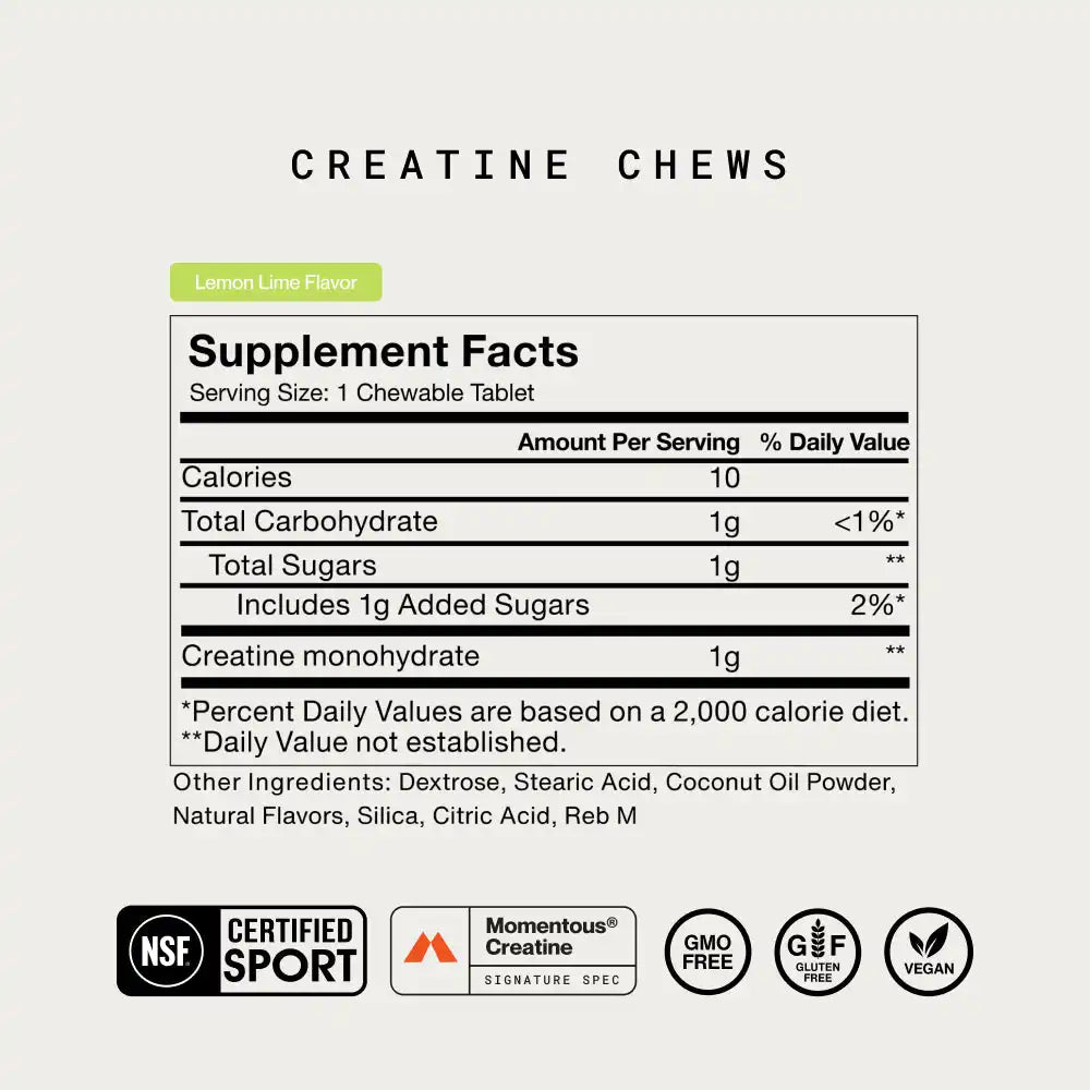 Creatine Chews 50-Count