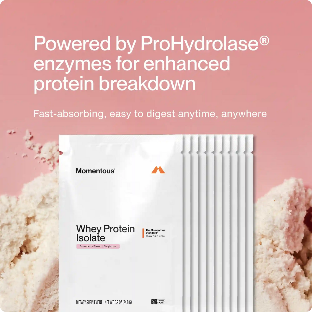 Whey Protein Isolate 10-Travel Packs
