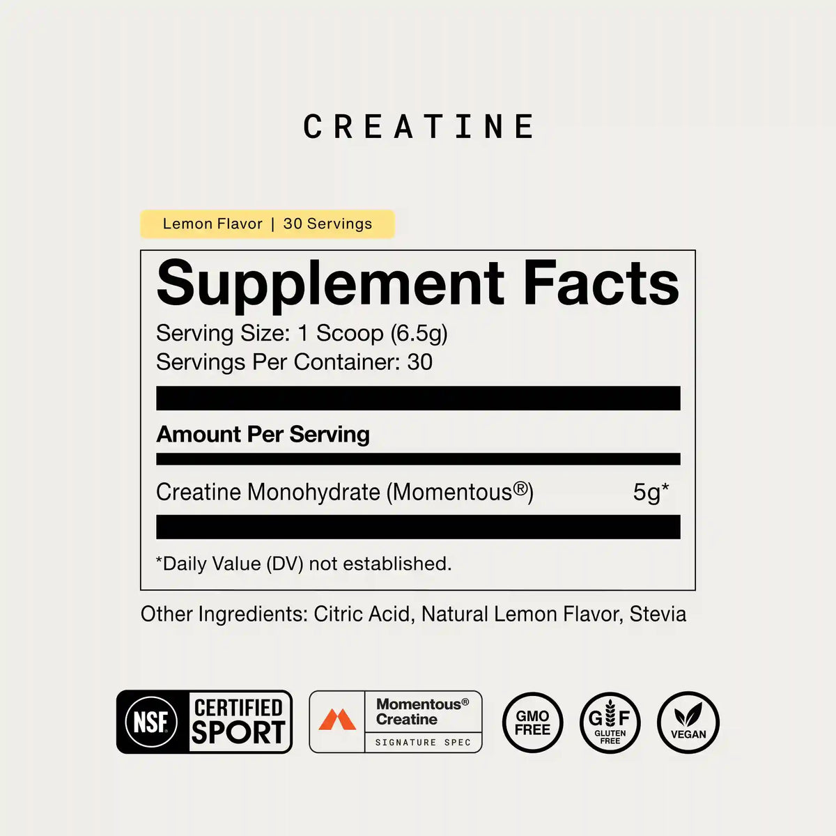 Creatine - 30 Servings