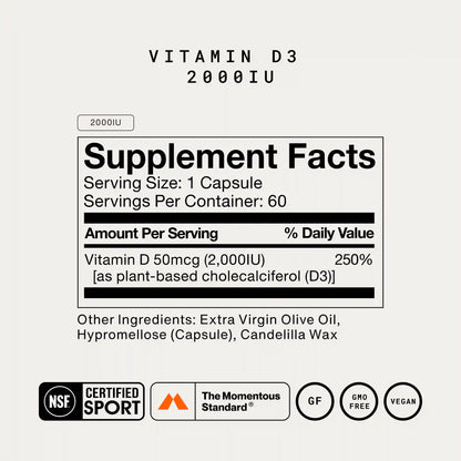 Vitamin D3 2000 IU