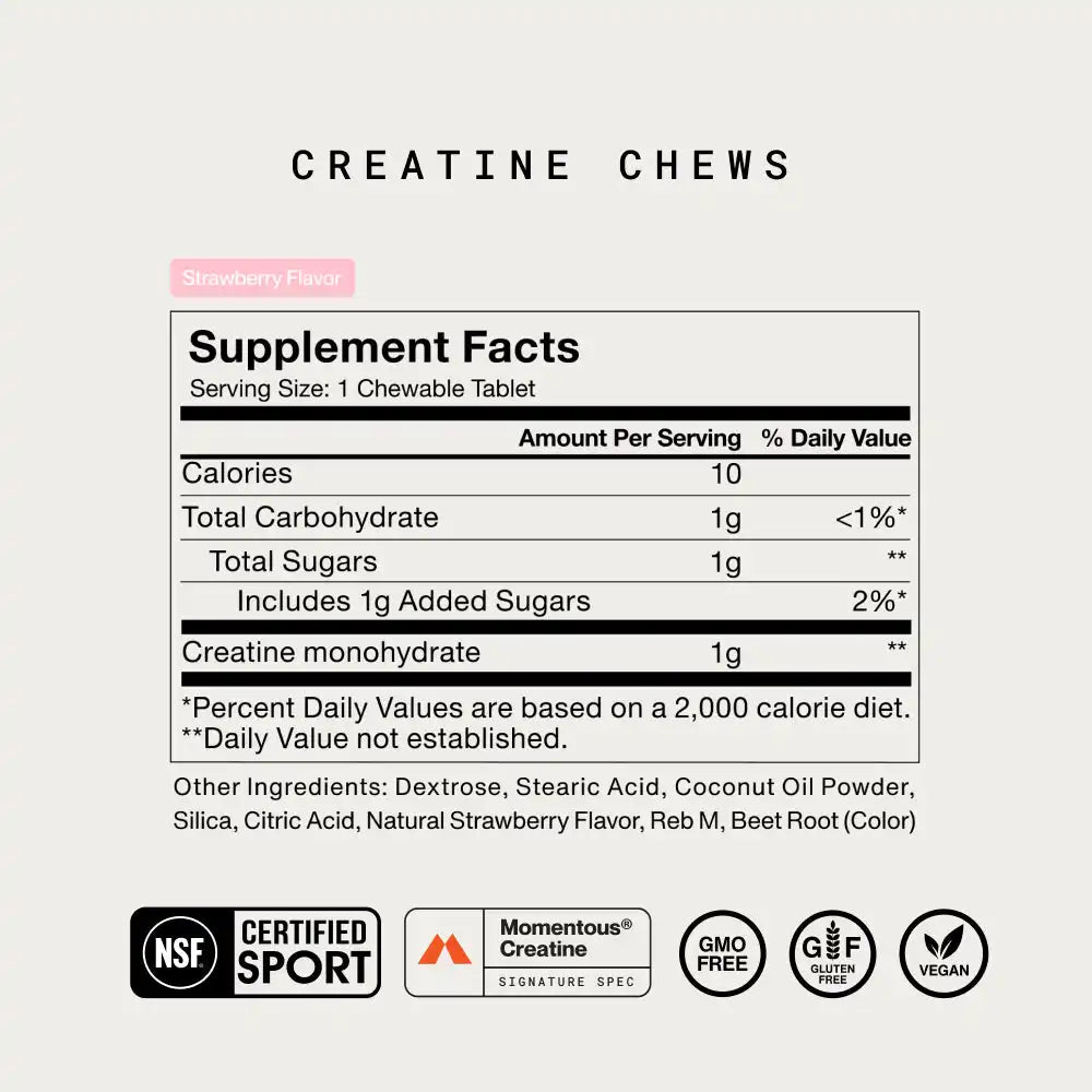 Creatine Chews 150-Count
