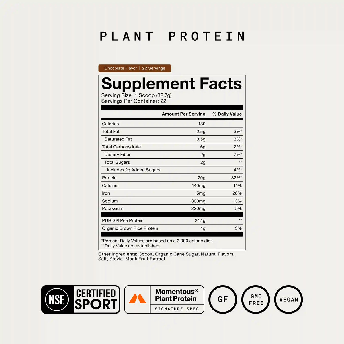 100% Plant Protein Powder