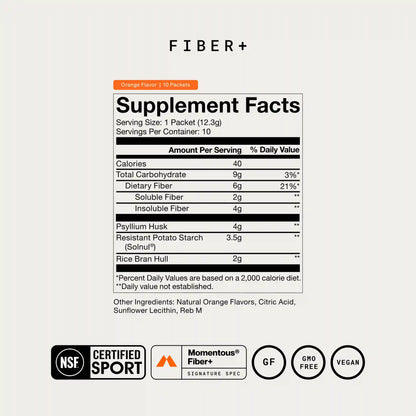 Fiber+ 10-Travel Packs