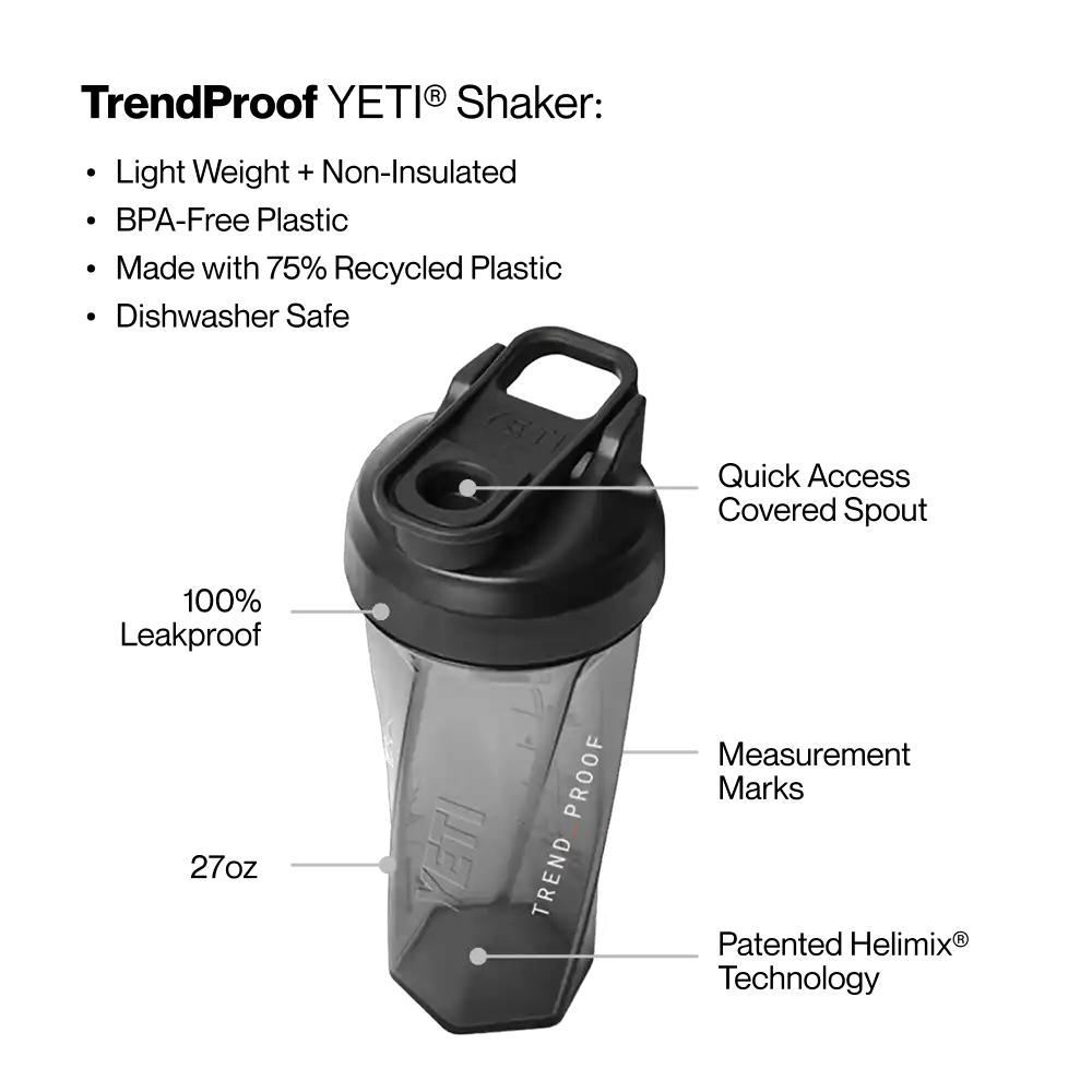 TrendProof Shaker Bottle