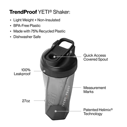 TrendProof Shaker Bottle