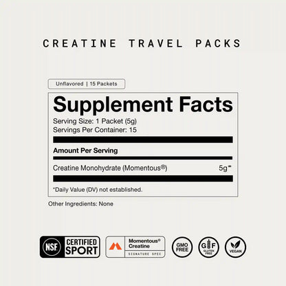 Creatine 15-Travel Packs