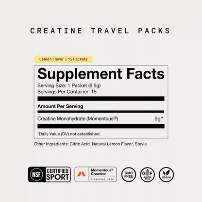 Creatine 15-Travel Packs