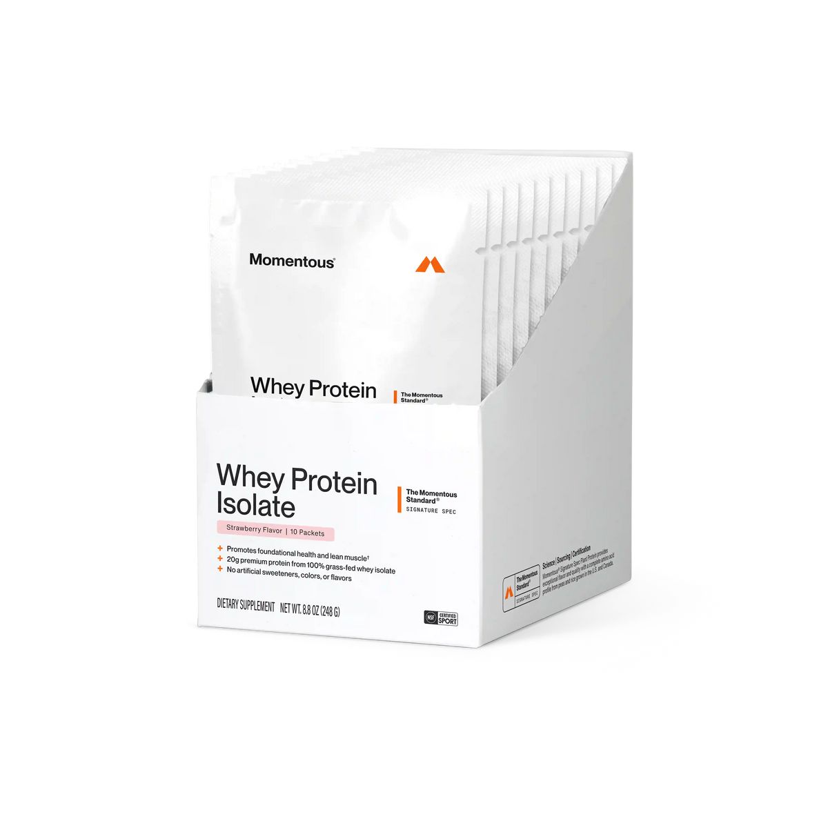 Whey Protein Isolate 10-Travel Packs