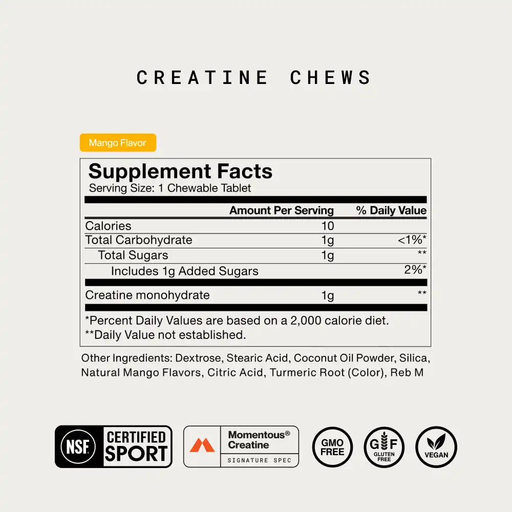 Creatine Chews 150-Count