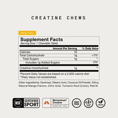 Creatine Chews 150-Count